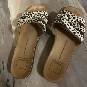 Dolce vita leopard sandals